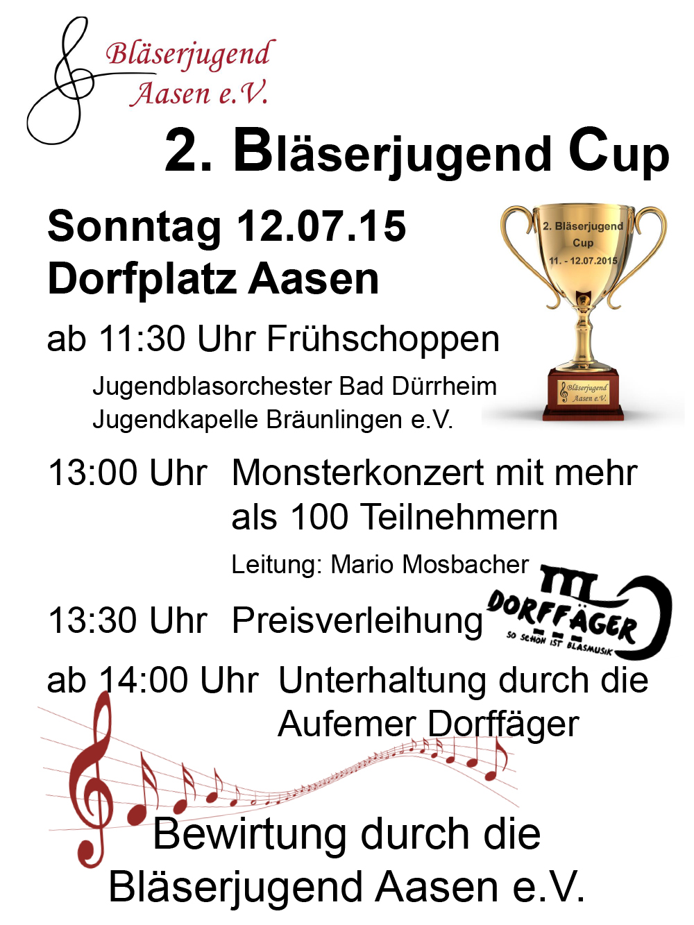 2. BJ Cup Plakat